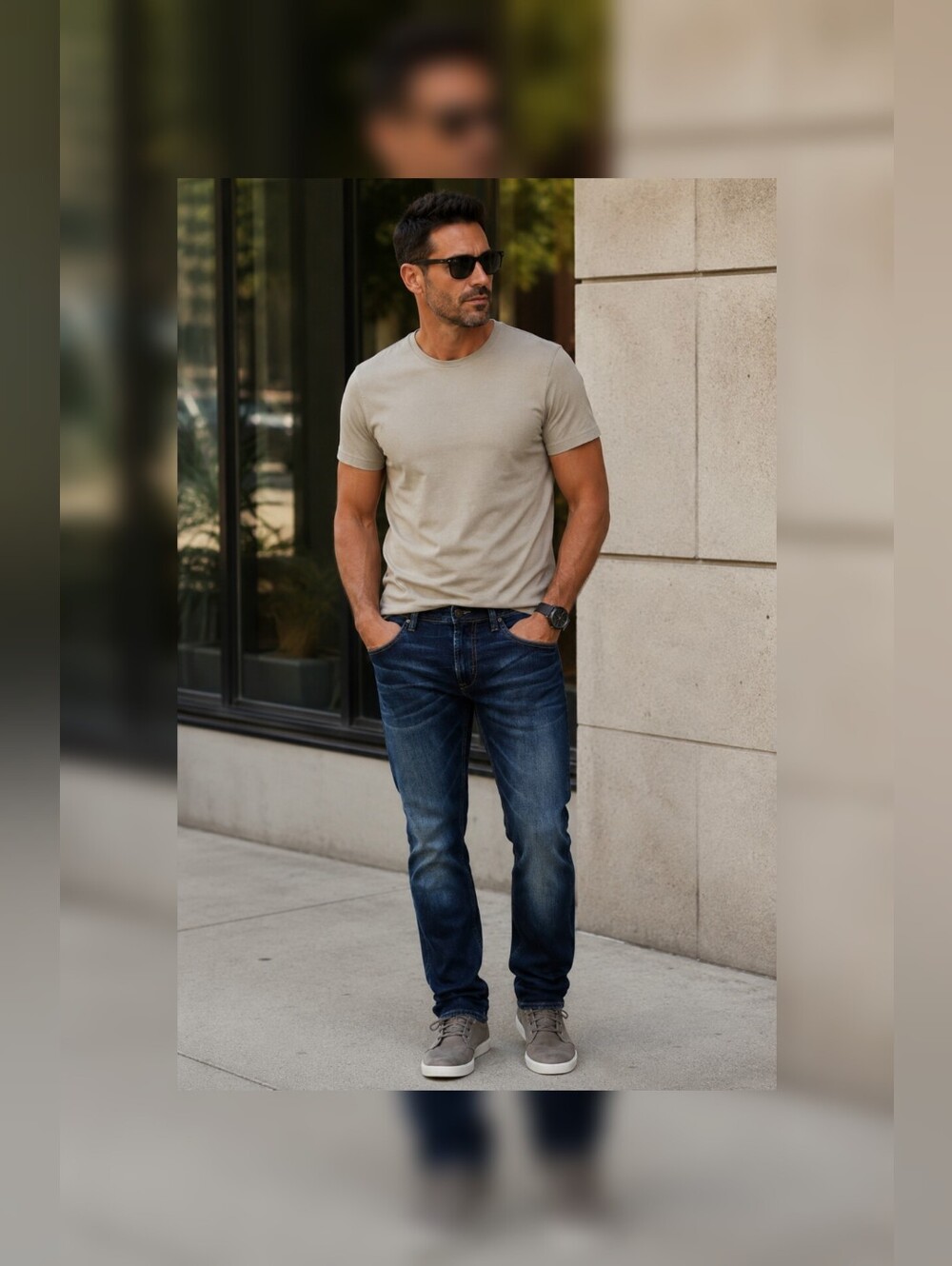 BUFFALO DAVID BITTON ASH-X Basic Skinny Stretch 32